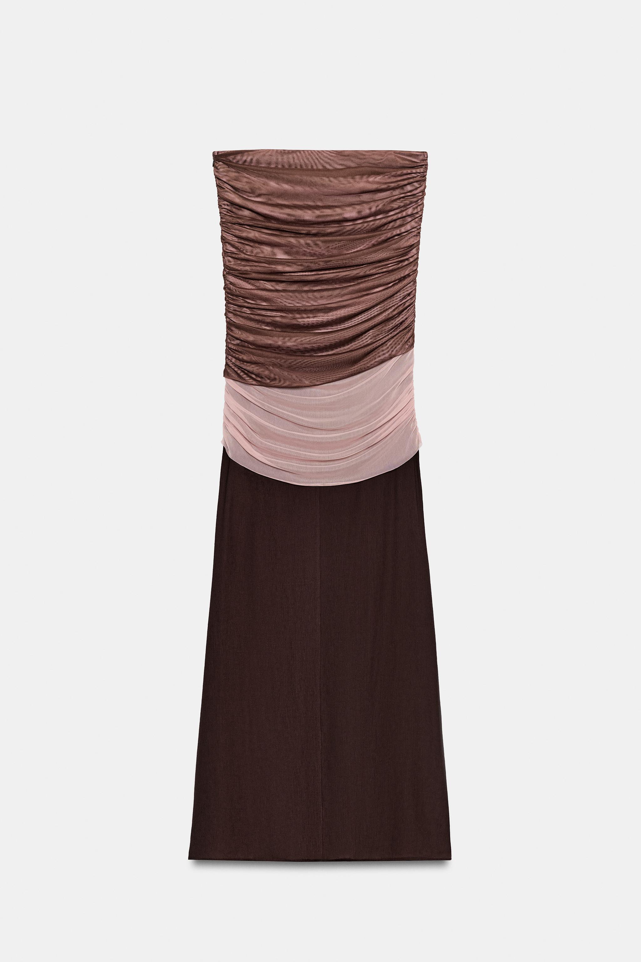 BANDEAU MIDI DRESS